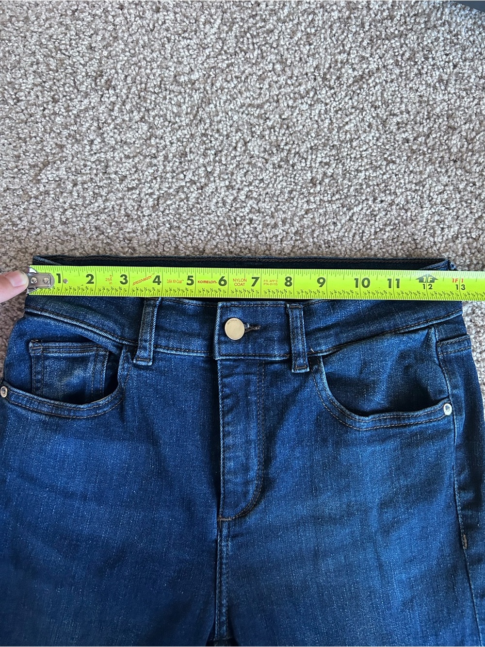DL1961 Mara Straight Mid Rise Instasculpt Ankle Jeans Performance Size 26 - Picture 6 of 9